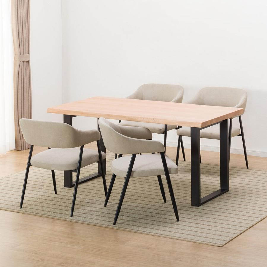 ダイニングテーブル(Nコレクション T-03U 150NA/BK) ニトリ 幅150cm ダイニングテーブル(Nコレクション T-03U 150NA