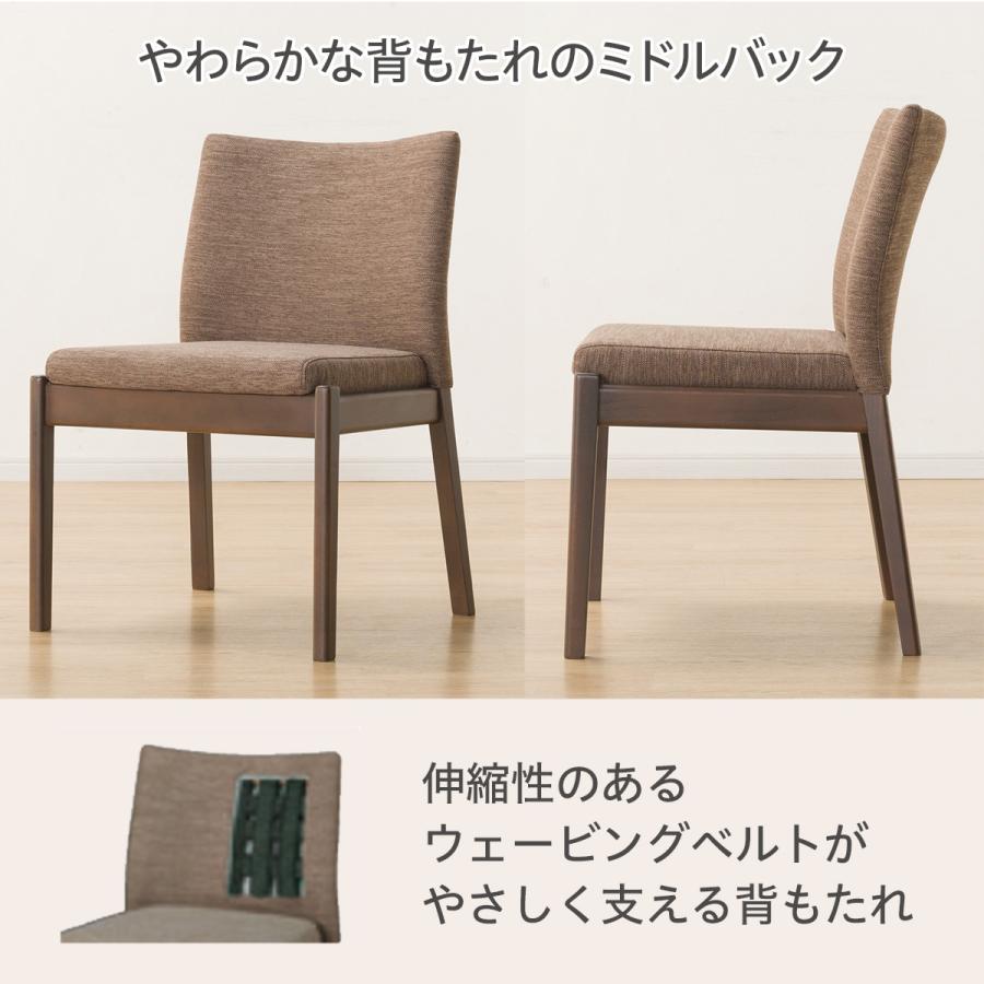 ダイニングチェア(NコレクションC-50P MBR/DR-DMO) 食卓椅子 ニトリ