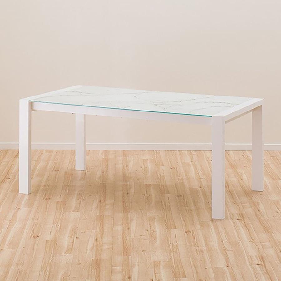 伸長式ダイニングテーブル エスペルト Wh ニトリ ニトリ テーブル ニトリ 配送員設置 5年保証 ニトリ 店