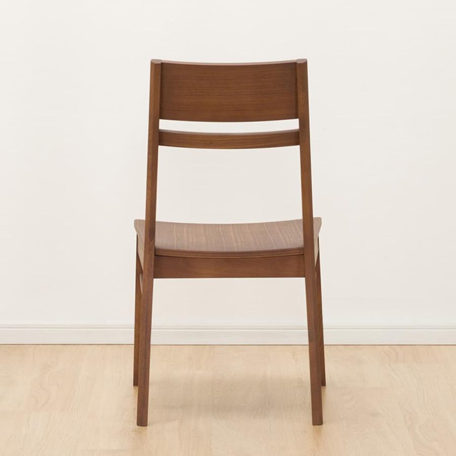 ニトリ ダイニングチェア(コネクト イタザ MBR) 食卓椅子