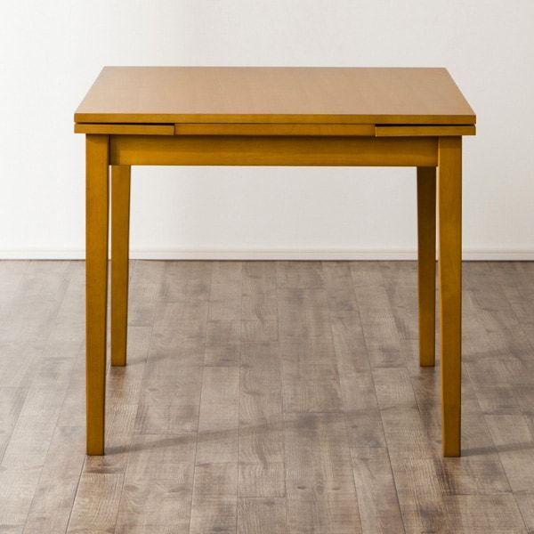 幅80(伸長時100・120)cm 伸長式ダイニングテーブル(ジギー2 LBR) ニトリ 『玄関先迄納品』 『5年保証』|nitori-net|02