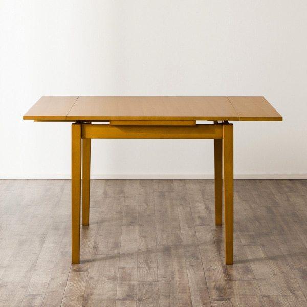 幅80(伸長時100・120)cm 伸長式ダイニングテーブル(ジギー2 LBR) ニトリ 『玄関先迄納品』 『5年保証』|nitori-net|04