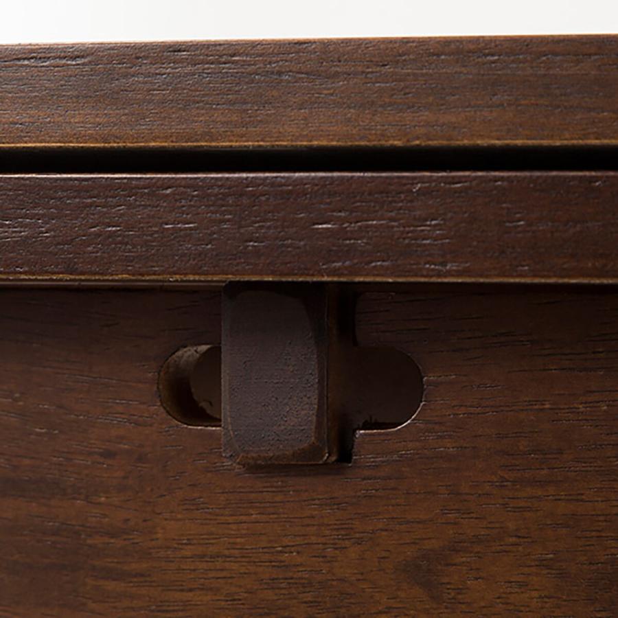 ニトリ（NITORI） 幅80 (伸長時100・120)cm 伸張式ダイニングテーブル