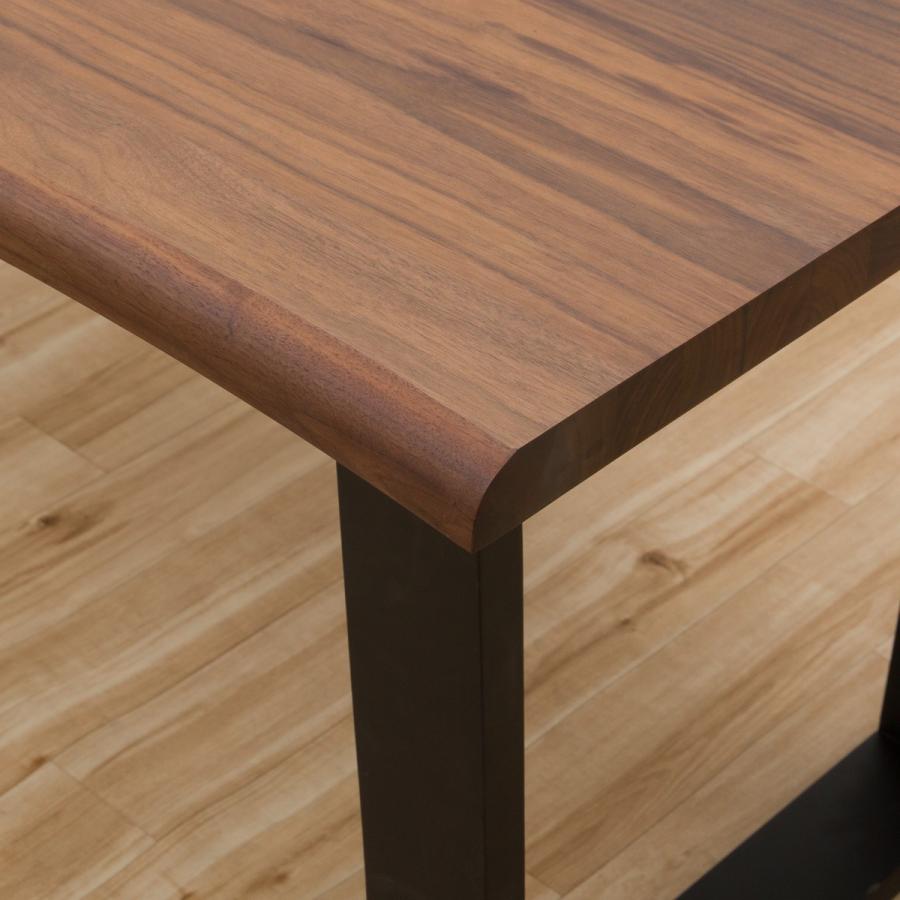 ニトリ 幅160cm ダイニングテーブル(イブキ160 MBR) 4人