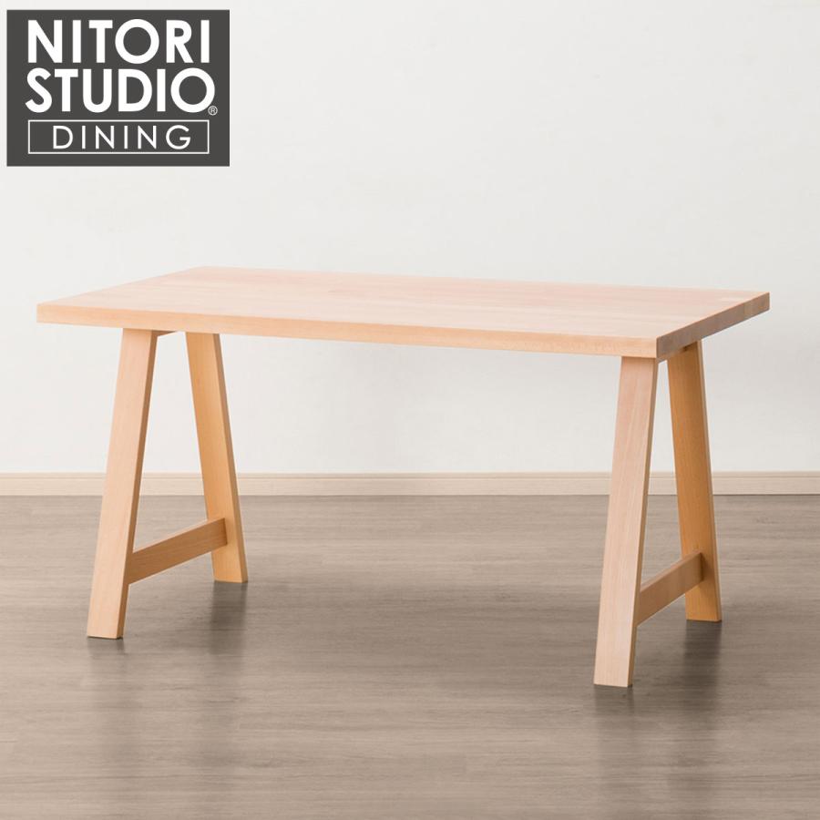 【本日まで】ニトリ ダイニングテーブル Nコレクション T-06A 135 ニトリ 幅135cm ダイニングテーブル(Nコレクション T-06A 135 NA