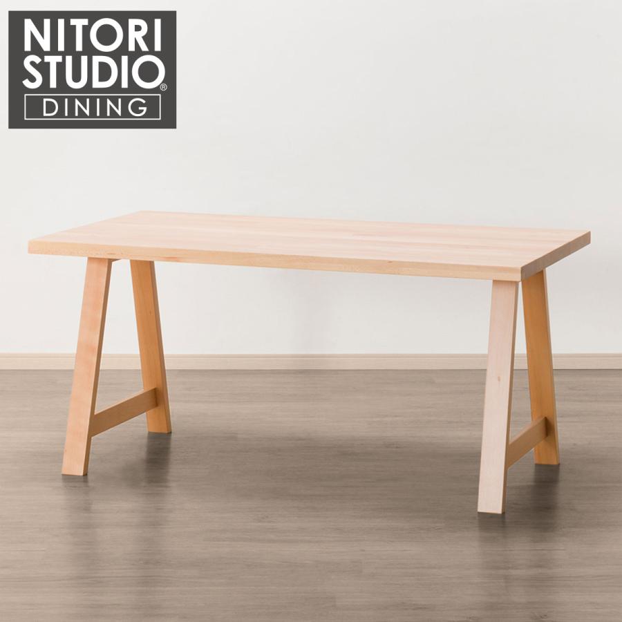 ニトリ 幅150cm ダイニングテーブル(Nコレクション T-06A 150 NA ニトリ 幅150cm ダイニングテーブル(Nコレクション T-06A 150 NA