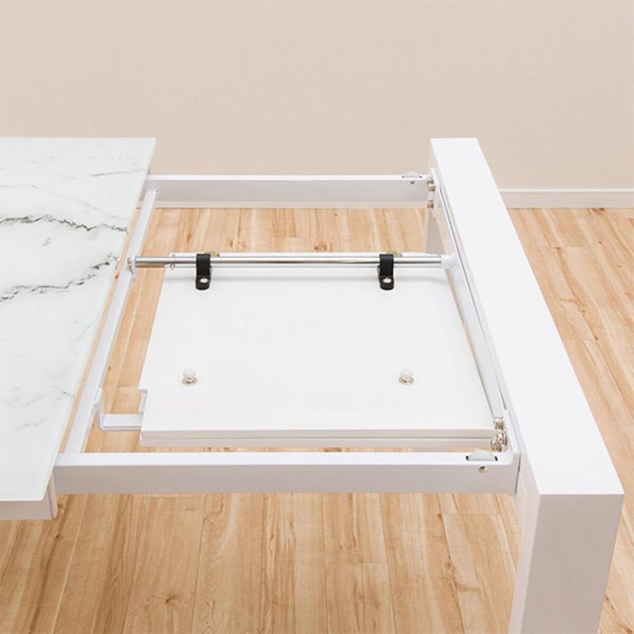 ニトリ 伸長式ダイニングテーブル(160/200 WH ES01) : ニトリ ニトリ 伸長式ダイニングテーブル(160/200 WH ES01) : ニトリ