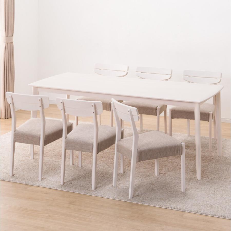 発送7/12 ニトリ　アルナス　ダイニングセット　テーブル　チェア 楽天市場】ダイニングテーブル7点セット (DTアルナスDF180LBR