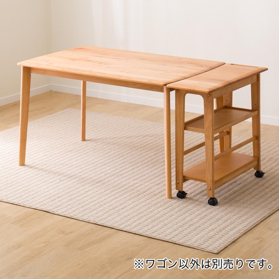 ワゴン(アルナスDF 80 LBR) キッチンワゴン キッチンラック ニトリ｜nitori-net｜16