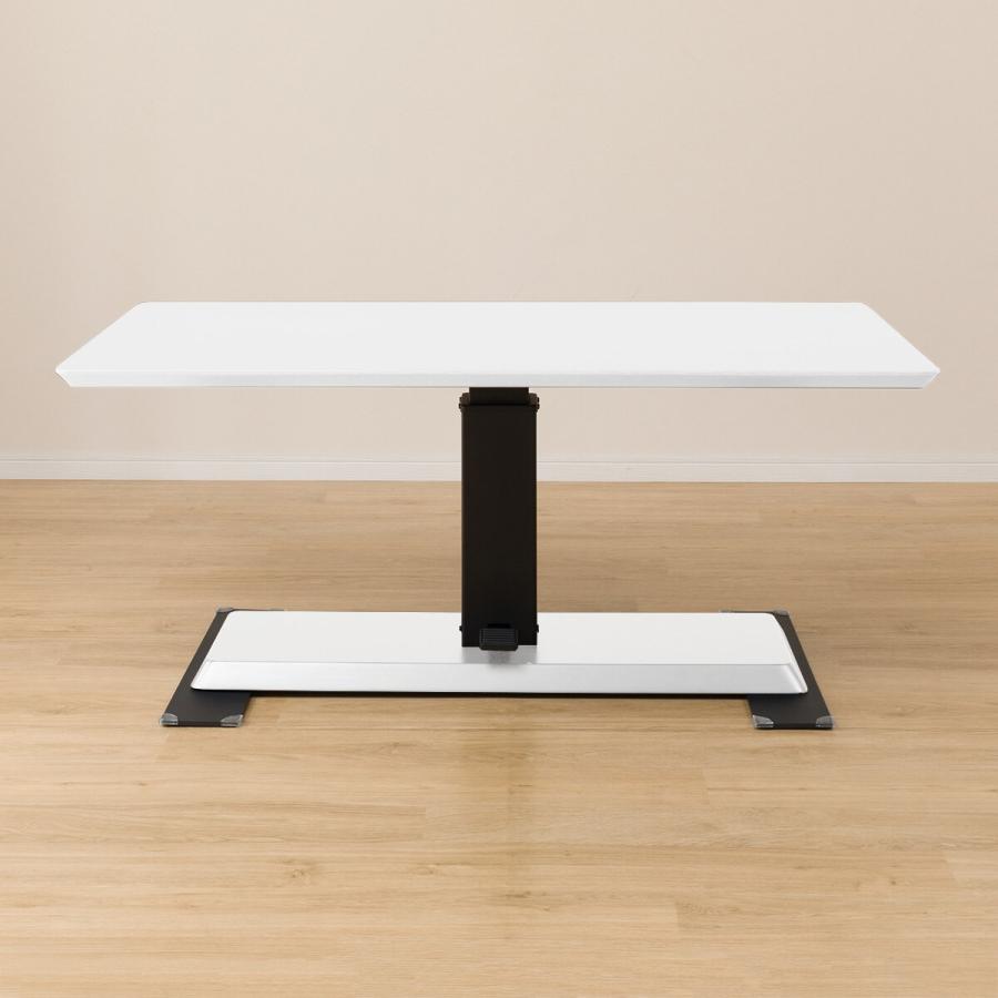 ニトリ 昇降リビングダイニングテーブル3点セット(LC-004 135 WH