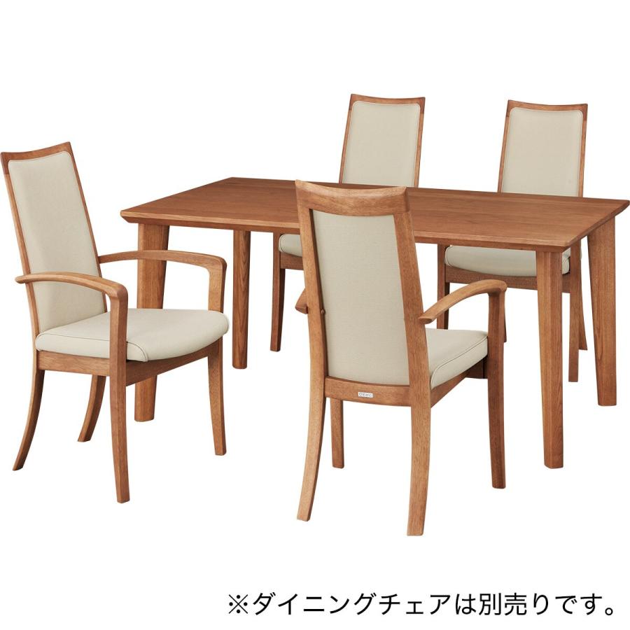 NITORI木製ダイニングテーブル 150✖️80cm 高さ70cm ニトリ（NITORI） ダイニングテーブル(KR01 150 D10540H MBR) : ニトリ