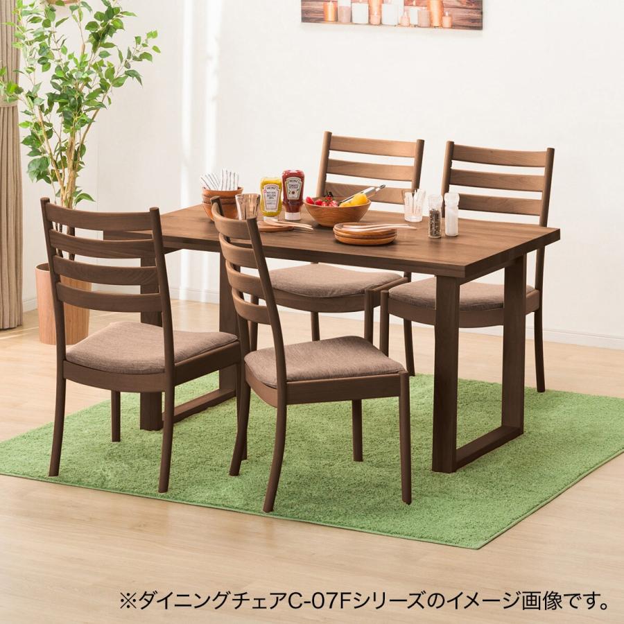 ニトリ 幅135 ダイニングテーブル(NコレクションT-06U 135MBR) 4 ニトリ 幅135 ダイニングテーブル(NコレクションT-06U 135MBR) 4