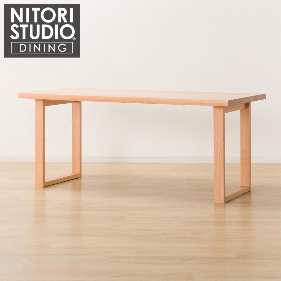 ニトリ 幅165 ダイニングテーブル(NコレクションT-06U 165NA) 4