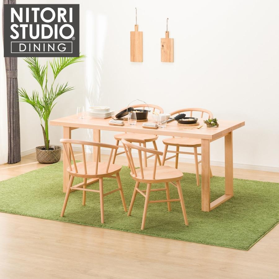 ニトリ（NITORI） ダイニングテーブル5点セット(NコレクションT-06U 