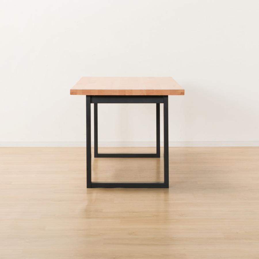 ニトリ 幅165 ダイニングテーブル(NコレクションT-06U 165NA/BK ニトリ 幅165 ダイニングテーブル(NコレクションT-06U 165NA/BK