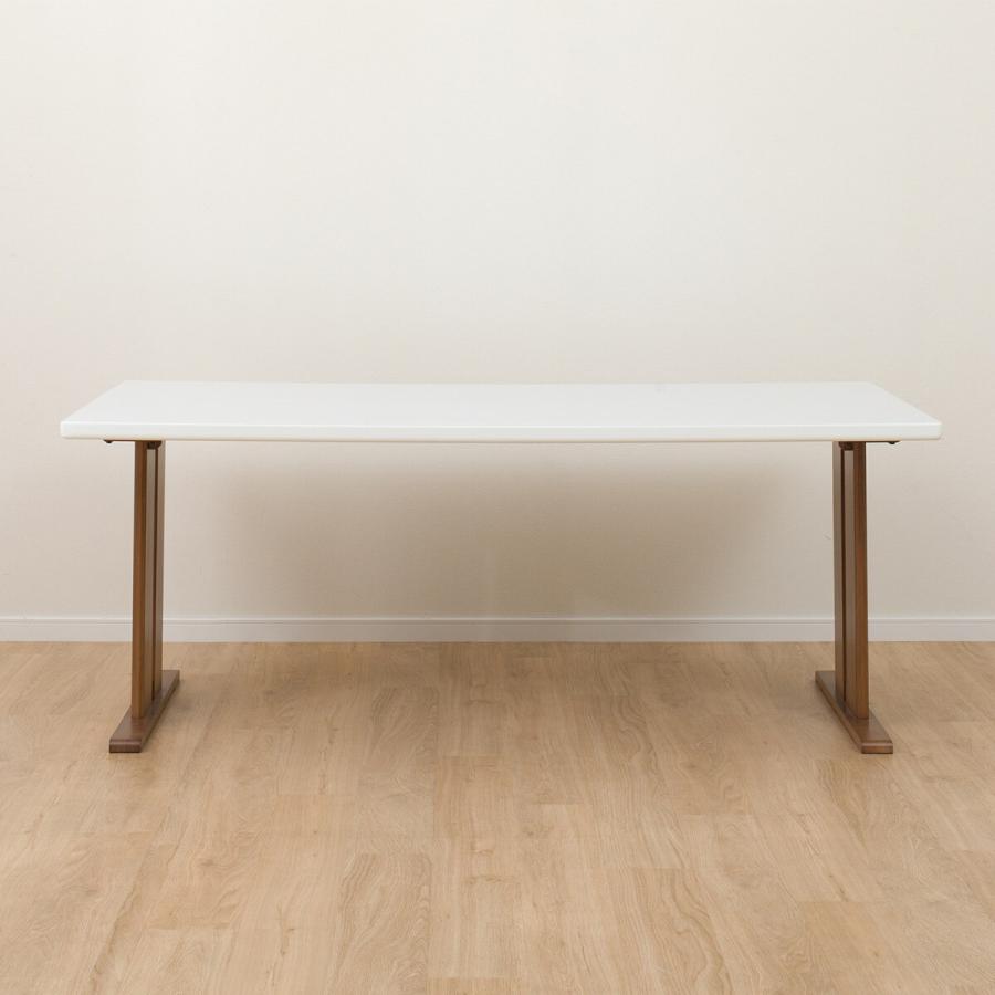 ニトリ（NITORI） 幅180 ダイニングテーブル(TLEG LG-010 180 WH/MBR