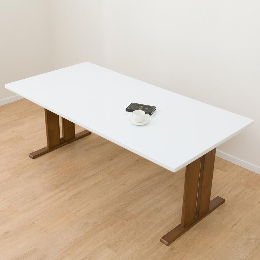 ニトリ（NITORI） 幅180 ダイニングテーブル(TLEG LG-010 180 WH/MBR