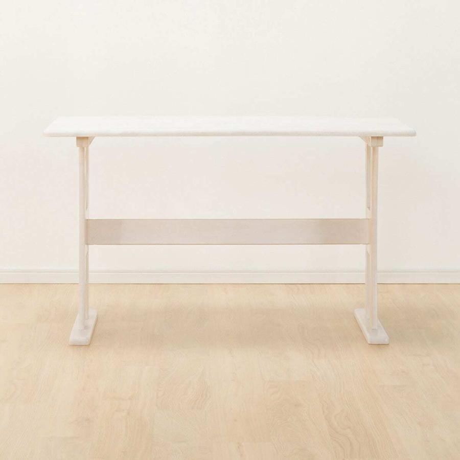 【送料込 / 値引有】ホワイトカウンターテーブル 幅120cm【ニトリ】 ニトリ（NITORI） 幅120cm ダイニングテーブル5点セット(DTファンシー