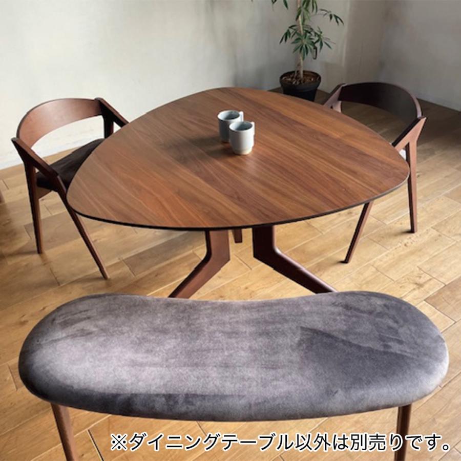 ニトリ 人気シリーズ オーク材 木製 ブラウンダイニングテーブル ニトリ（NITORI） 変形ダイニングテーブル(ピック 561 BR) : ニトリ