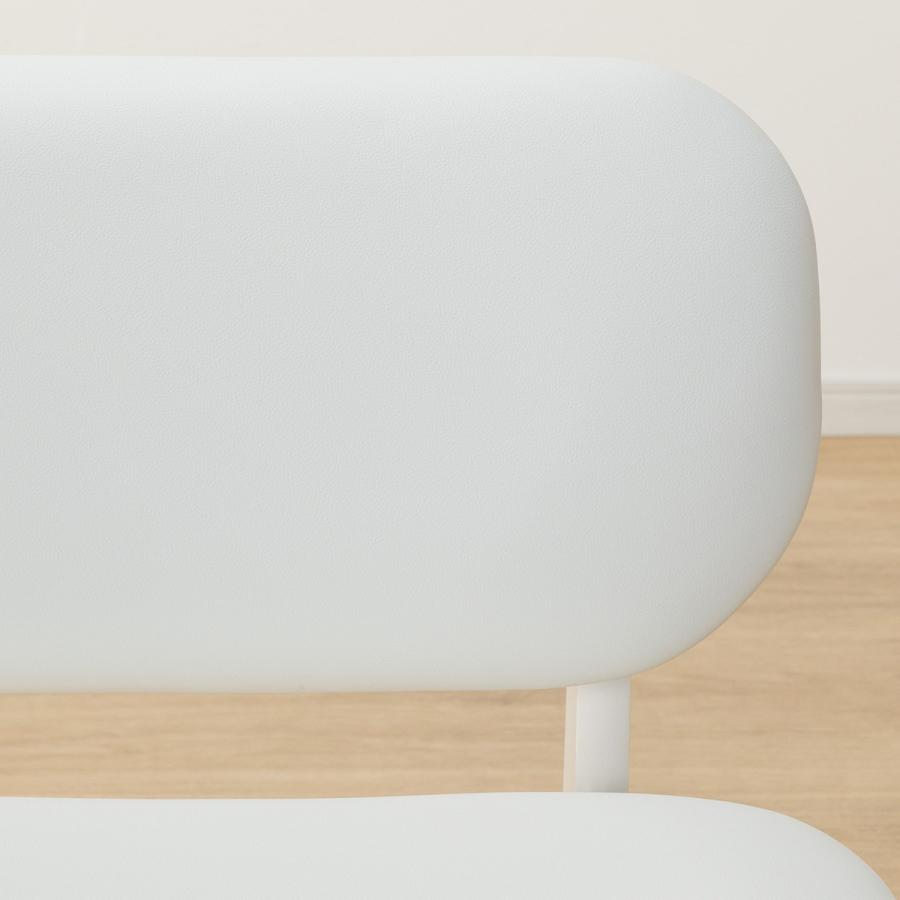 リビングダイニング1人用チェア(Nシールドリラックスワイド WH/IV) ニトリ