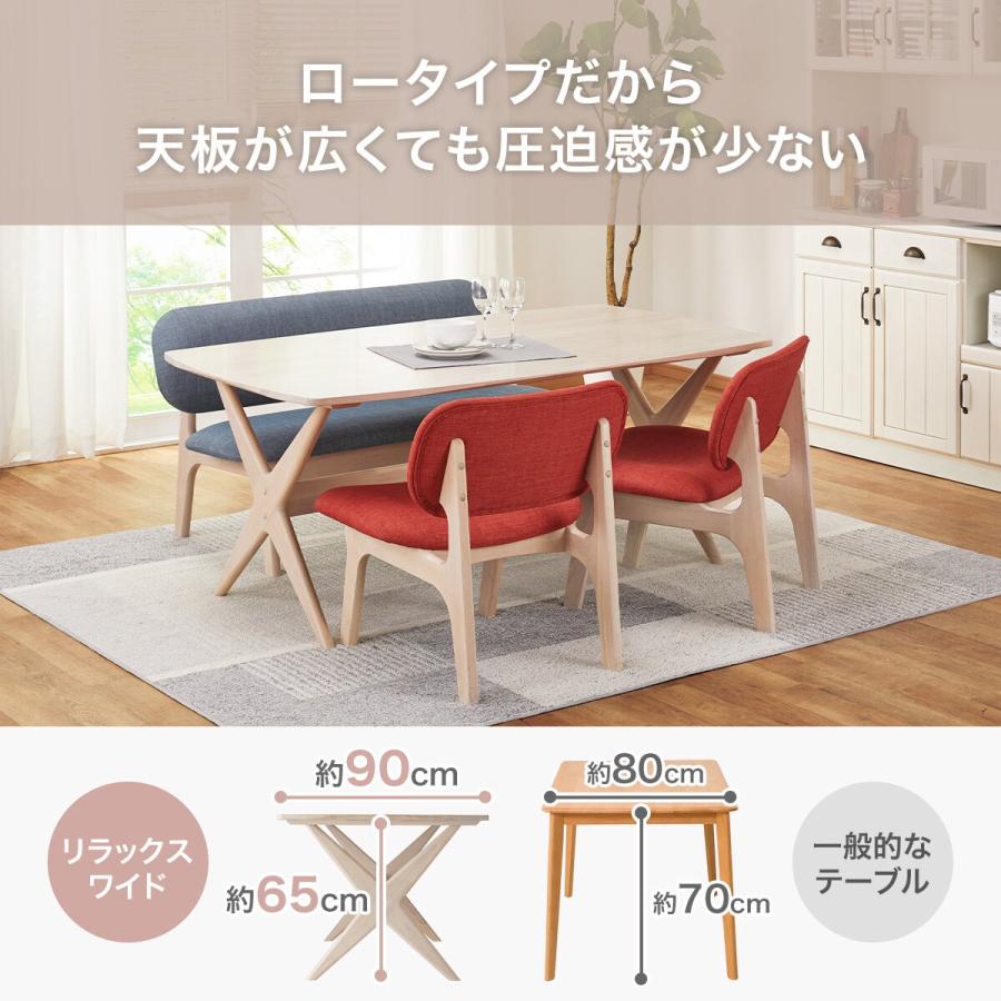 ニトリ（NITORI） リビングダイニングテーブル3点セット(LDリラックス