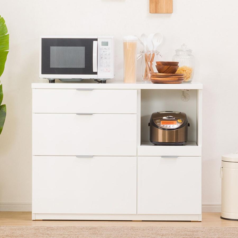 ニトリ（NITORI） カウンター (エトナ105CT WH/SI) : ニトリ Yahoo!店