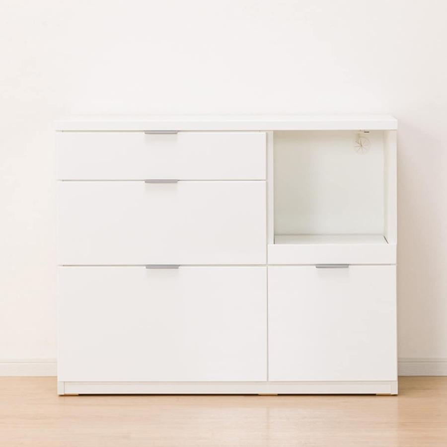 ニトリ（NITORI） カウンター (エトナ105CT WH/SI) : ニトリ Yahoo!店