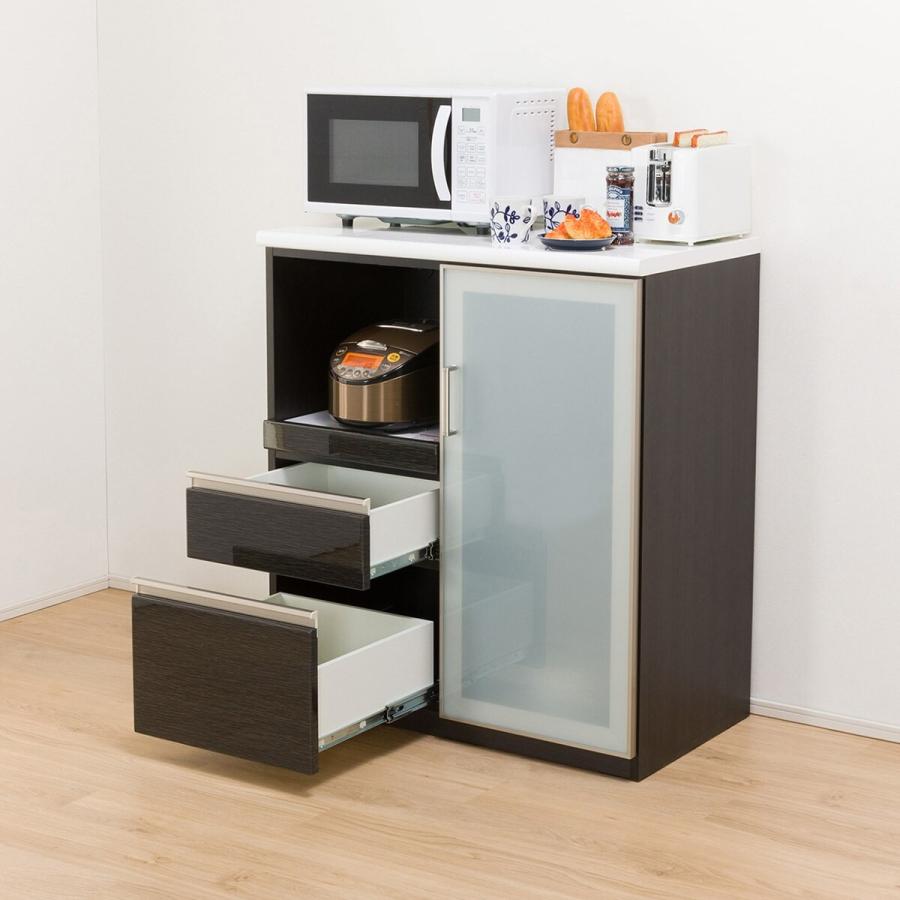 ニトリ　90cmカウンター(Nポスティア 90 BK） カウンター(Nポスティア 90 BK）