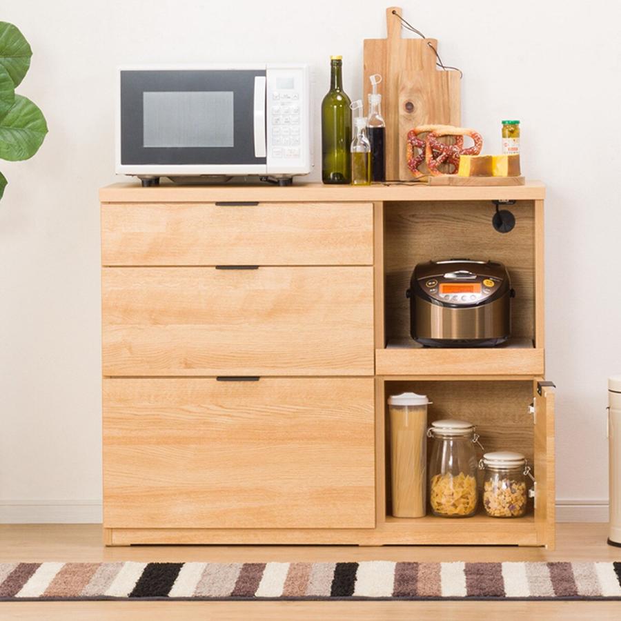 ニトリ　エトナ　105cm キッチンカウンター ニトリ（NITORI） カウンター (エトナ105CT LBR) : ニトリ Yahoo!店