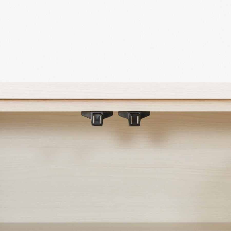 ニトリ（NITORI） 薄型キャビネット(アニー90TH WW) サイドボード