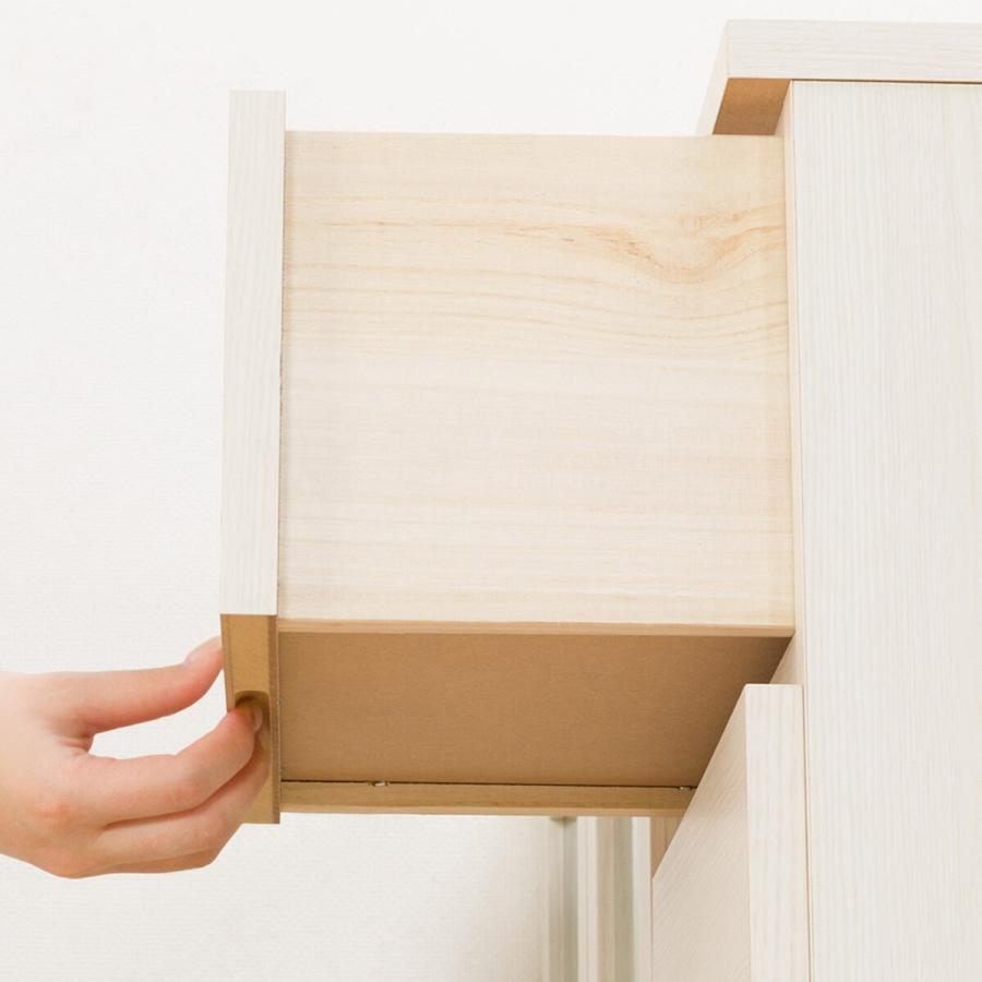 ニトリ（NITORI） 薄型キャビネット(アニー90TH WW) サイドボード