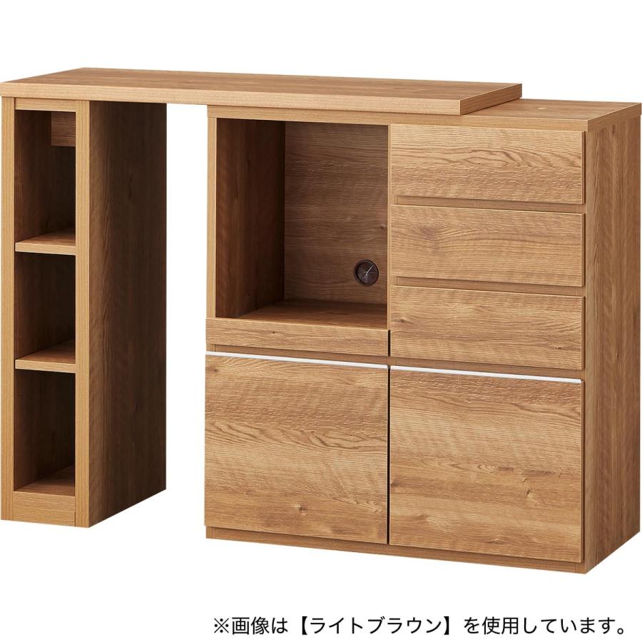 ニトリ（NITORI） 伸縮カウンター(DM02K OP100MBR) キッチンカウンター