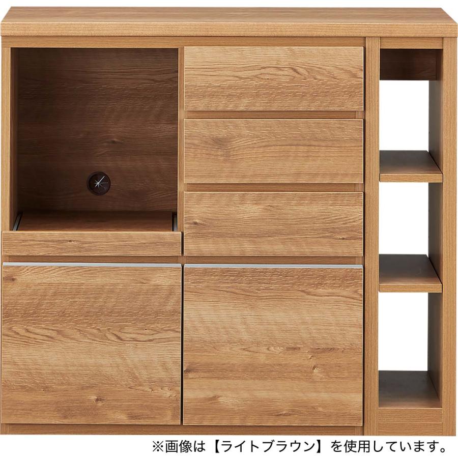 ニトリ（NITORI） 伸縮カウンター(DM02K OP100MBR) キッチンカウンター