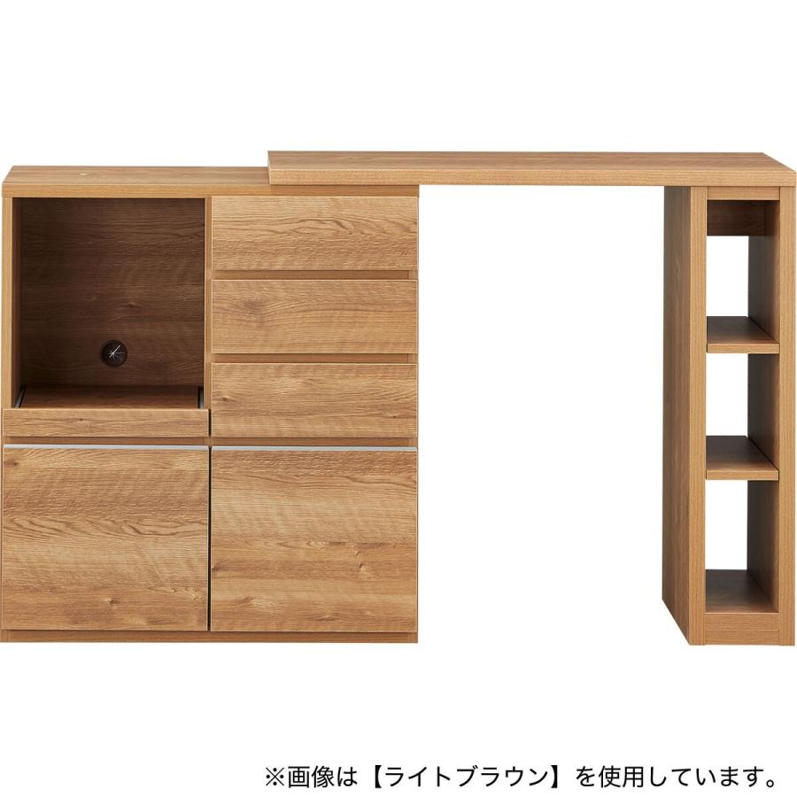 ニトリ（NITORI） 伸縮カウンター(DM02K OP100MBR) キッチンカウンター