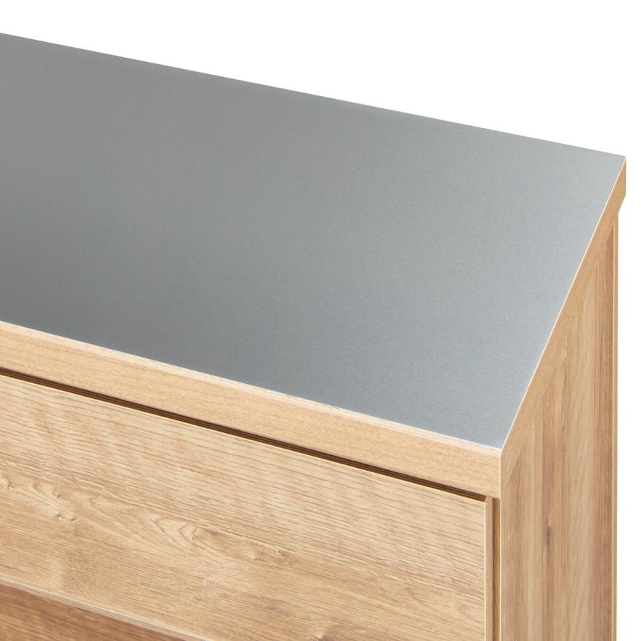 ニトリ（NITORI） ステンレスカウンター(DM02K 119 LBR) キッチン