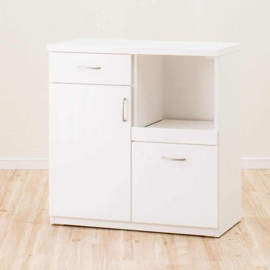 ニトリ（NITORI） キッチンカウンター (コパン T 80CT-S WH) : ニトリ