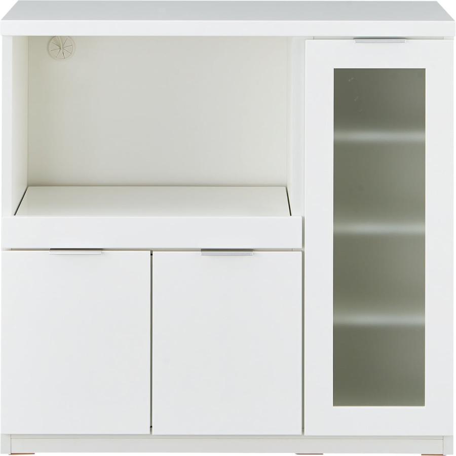 ニトリ ミドルレンジボード(エトナ9085MRB WH/SI) キッチン ニトリ ミドルレンジボード(エトナ9085MRB WH/SI) キッチン