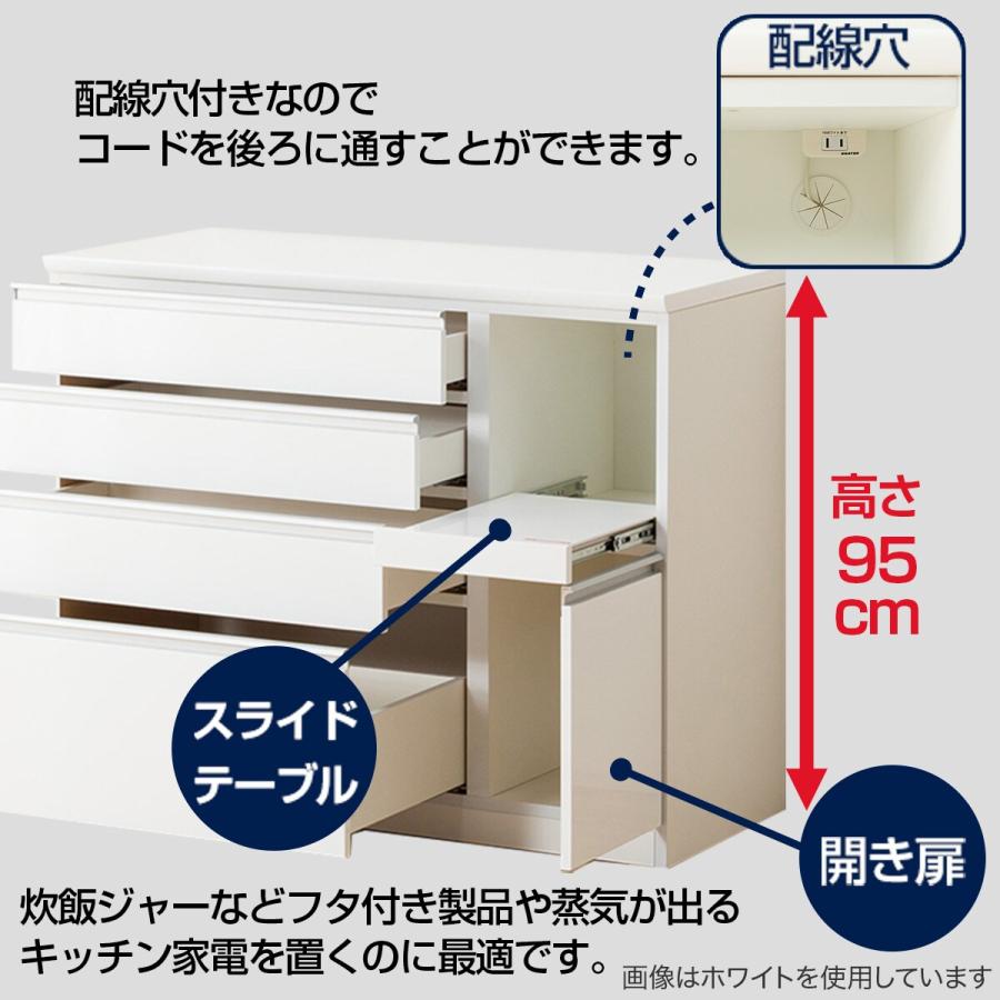 ニトリ キッチンカウンター(レジューム120-2SH-R WH) キッチン ニトリ キッチンカウンター(レジューム120-2SH-R WH) キッチン