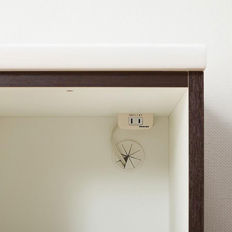 【ミー】ニトリ レジューム　幅120cm (4月2週目限定発送/引渡) ニトリ キッチンカウンター(レジューム120-2TH-R WH) 期間限定