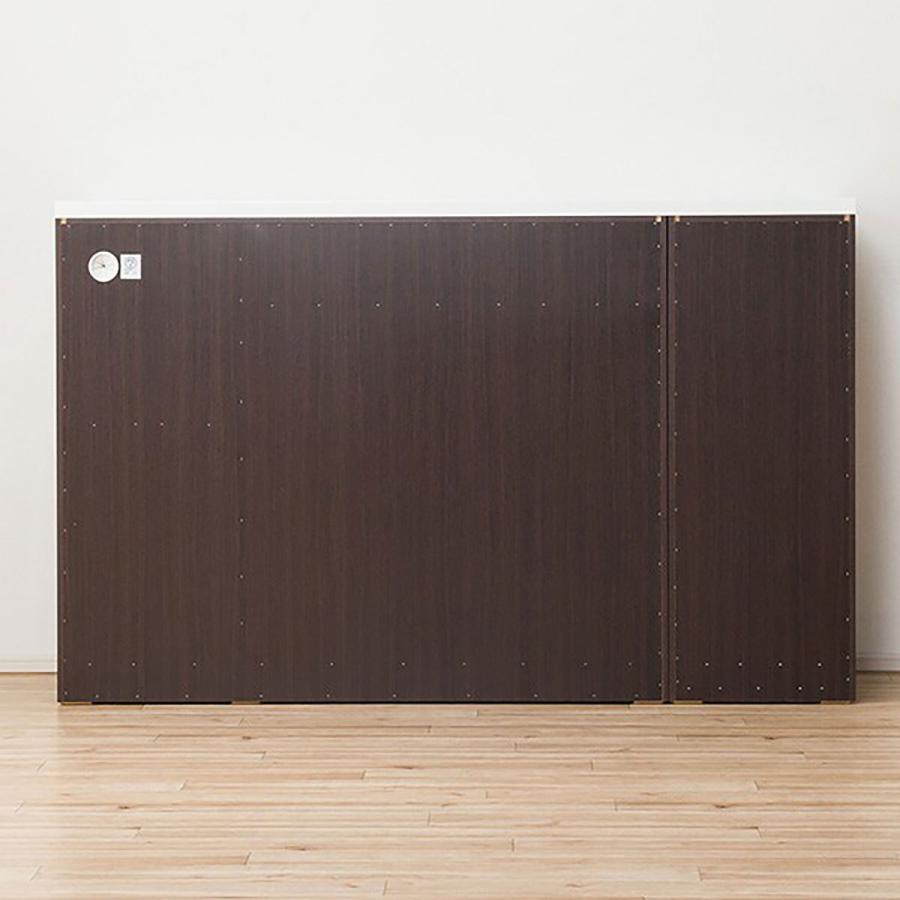 ニトリ（NITORI） キッチンカウンター(レジューム150TH-R DBR) ニトリ