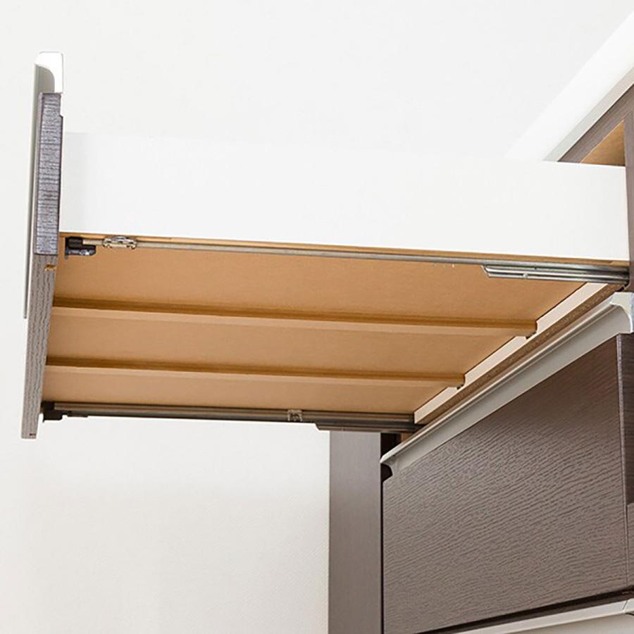 ニトリ（NITORI） キッチンカウンター(レジューム150QL-R DBR) 限定