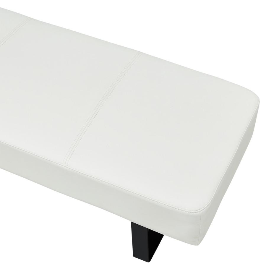 ニトリ 傷・汚れに強い合成皮革ベンチ(NシールドWH DS331