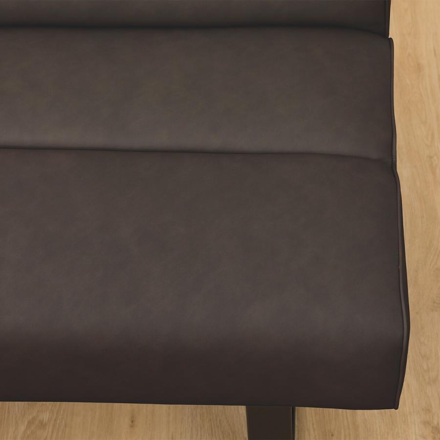 ニトリ（NITORI） リビングダイニング2人用合皮ソファ(DL332 GY