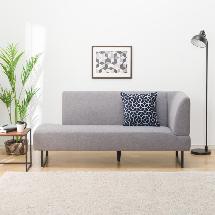 ニトリ（NITORI） リビングダイニングカウチソファ(左肘 LD2 AQ-MGY