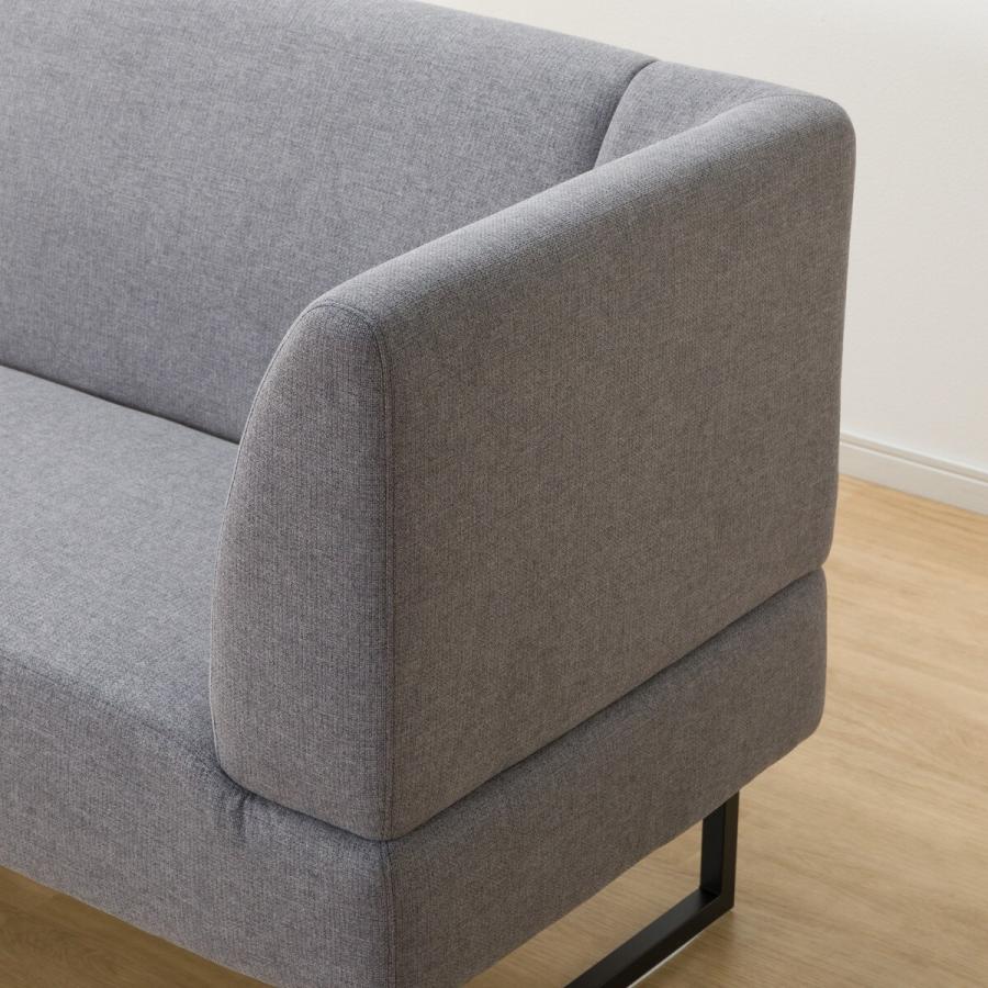 ニトリリビングダイニングカウチソファ(左肘 LD2 AQ-MGY) リビングダイニングカウチソファ 布張りタイプ (左肘 LD2 AQ-MGY