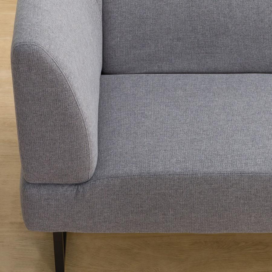 【未使用】ニトリ リビング ダイニング ソファー ベンチ　カウチ 合皮　左肘 未使用】ニトリ リビング ダイニング ソファー ベンチカウチ 合