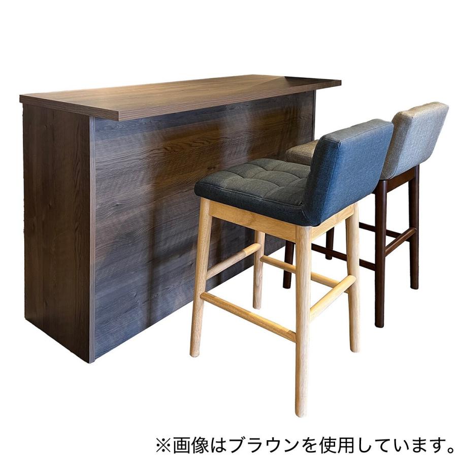 ニトリ たっぷり収納のバーカウンター(139cm幅 LBR色） : ニトリ