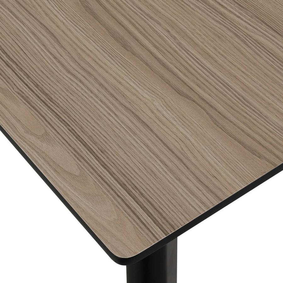 ニトリ（NITORI） 幅135 ダイニングテーブル(ダイナ 135 GY/BK) 4人