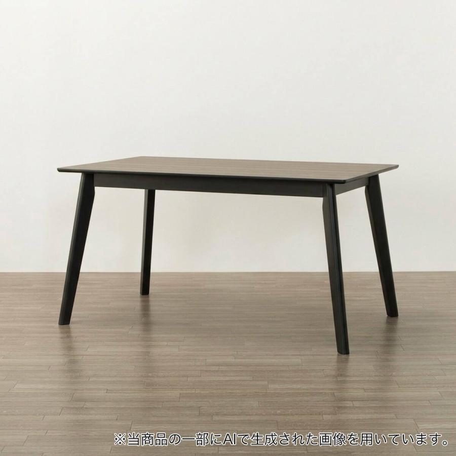 ニトリ　ダイニングテーブル　135×80×70 ニトリ（NITORI） ダイニングテーブル(ダイナ 135 GY/BK) : ニトリ