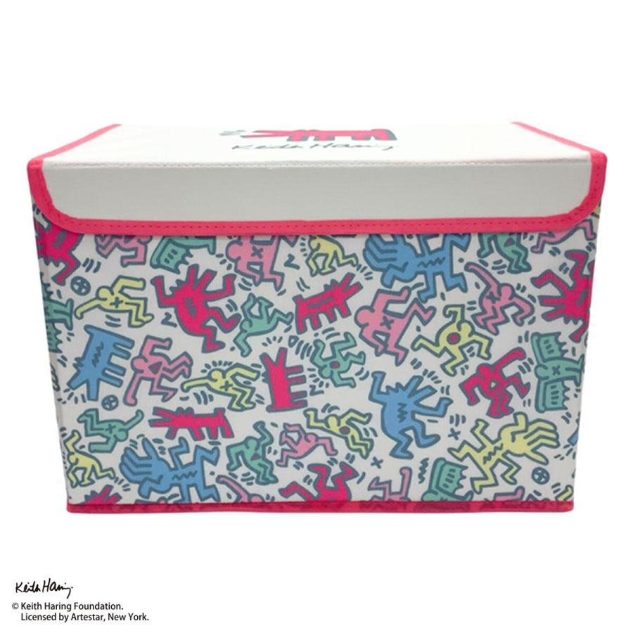 ニトリ（NITORI） キースヘリング総柄 収納ボックス ドック : ニトリ
